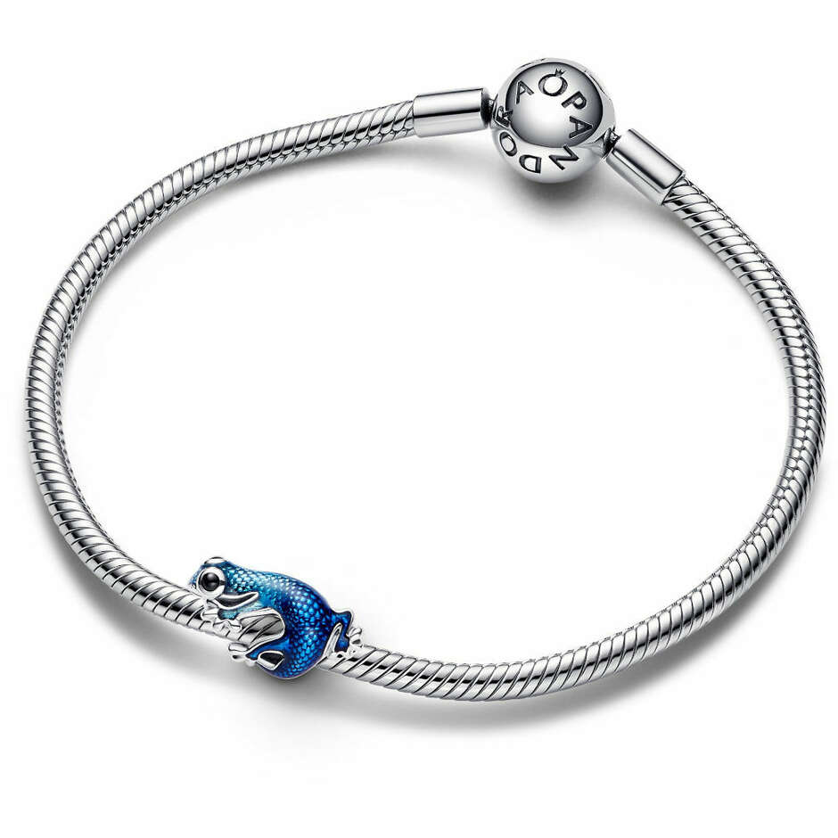 Charm Pandora Geco Blu