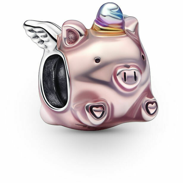 Charm Pandora Maialino Unicorno