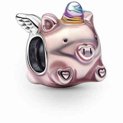 Charm Pandora Maialino Unicorno