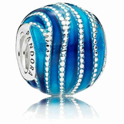 Charm Pandora Onda Blu Charm Pandora Onda Blu