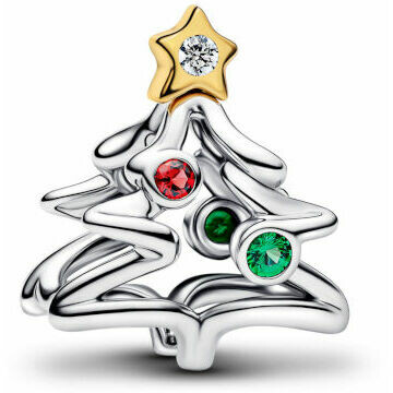 Charm Pandora Openwork Albero di Natale Charm Pandora Openwork Albero di Natale