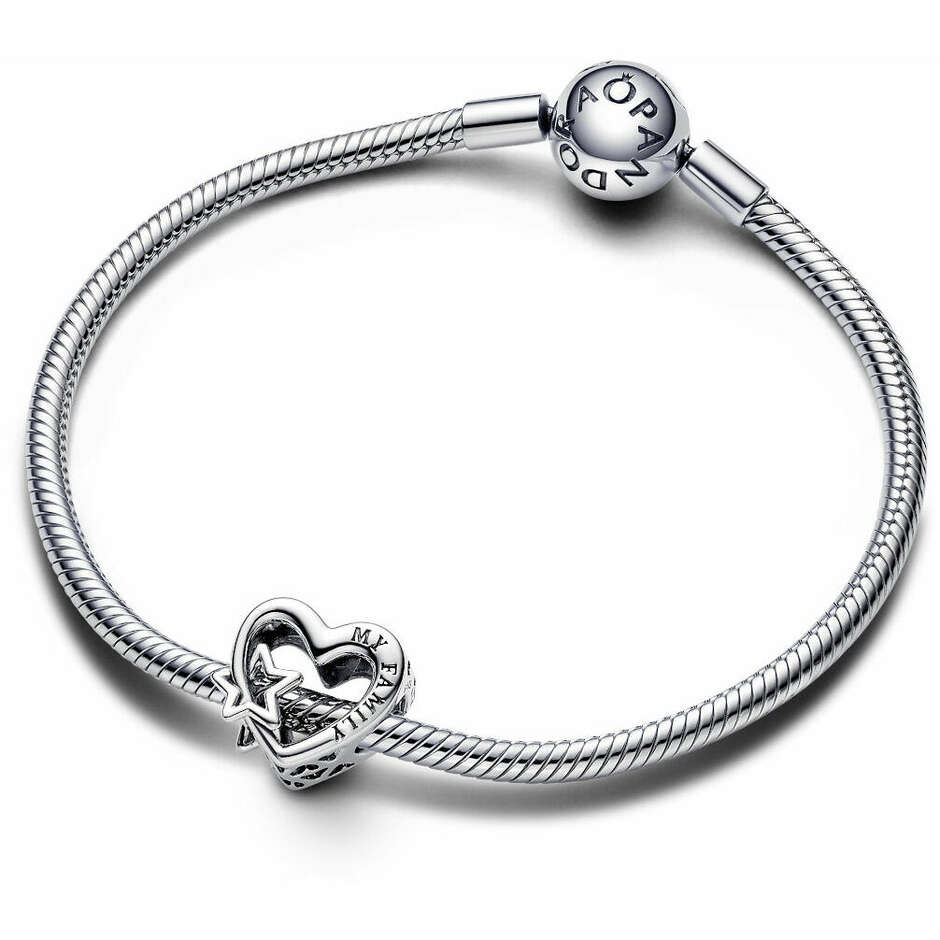 Charm Pandora Openwork Cuore con Stella