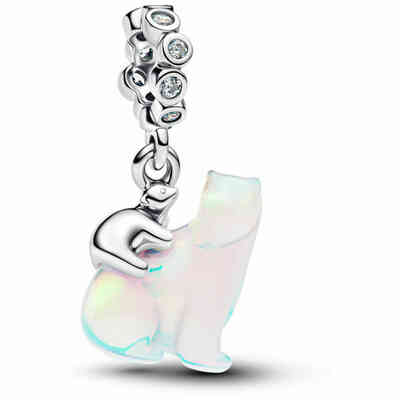 Charm Pandora Orso Polare Mamma e Cucciolo Charm Pandora Orso Polare Mamma e Cucciolo