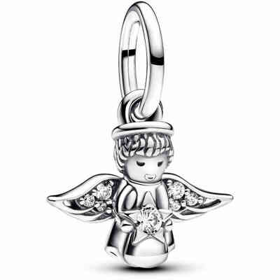Charm Pandora Pendente Angelo e Stella