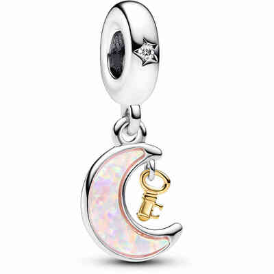 Charm Pandora Pendente Chiave della Luna Charm Pandora Pendente Chiave della Luna