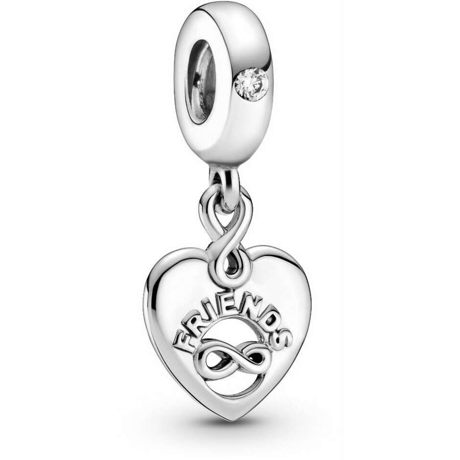 Charm Pandora Pendente Cuore Amici per Sempre
