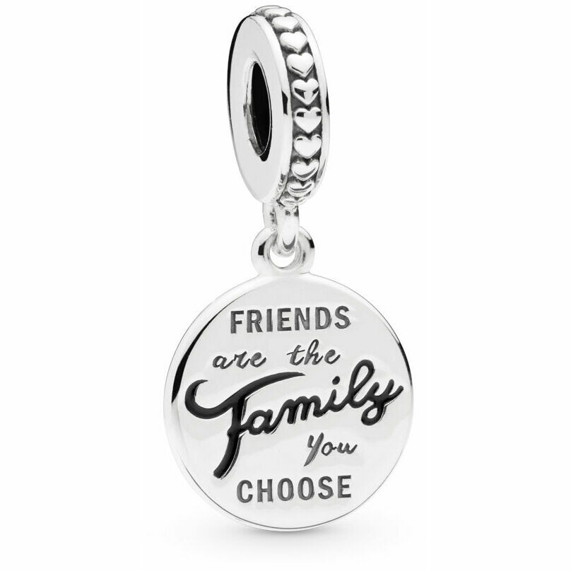 Charm Pandora Pendente Gli Amici sono la Famiglia che scegliamo