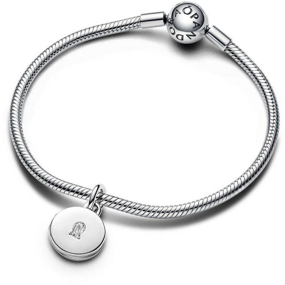 Charm Pandora Pendente Lucchetto Apribile Personalizzabile