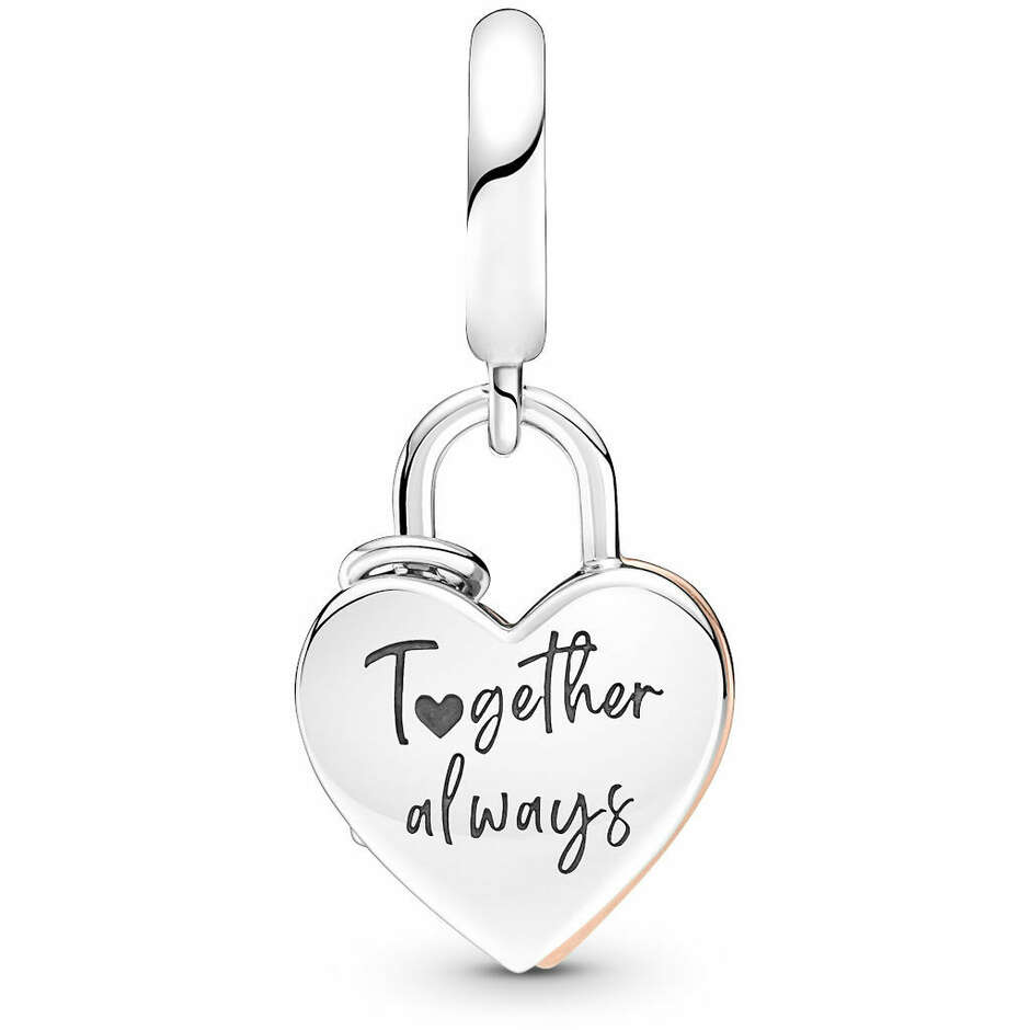 Charm Pandora Pendente Lucchetto "Together Always"