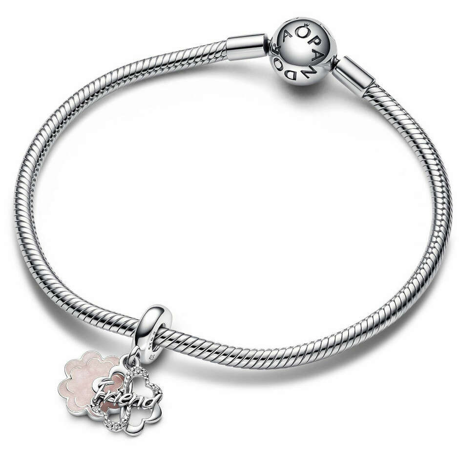 Charm Pandora Pendente Quadrifoglio dell'Amicizia