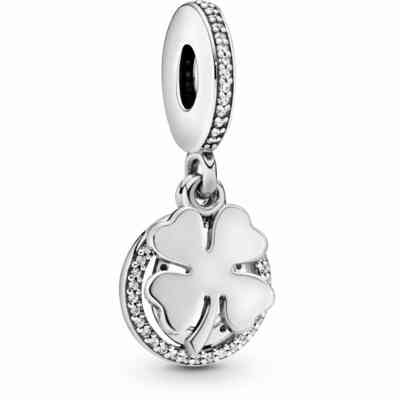 Charm Pandora Pendente Quadrifoglio Charm Pandora Pendente Quadrifoglio