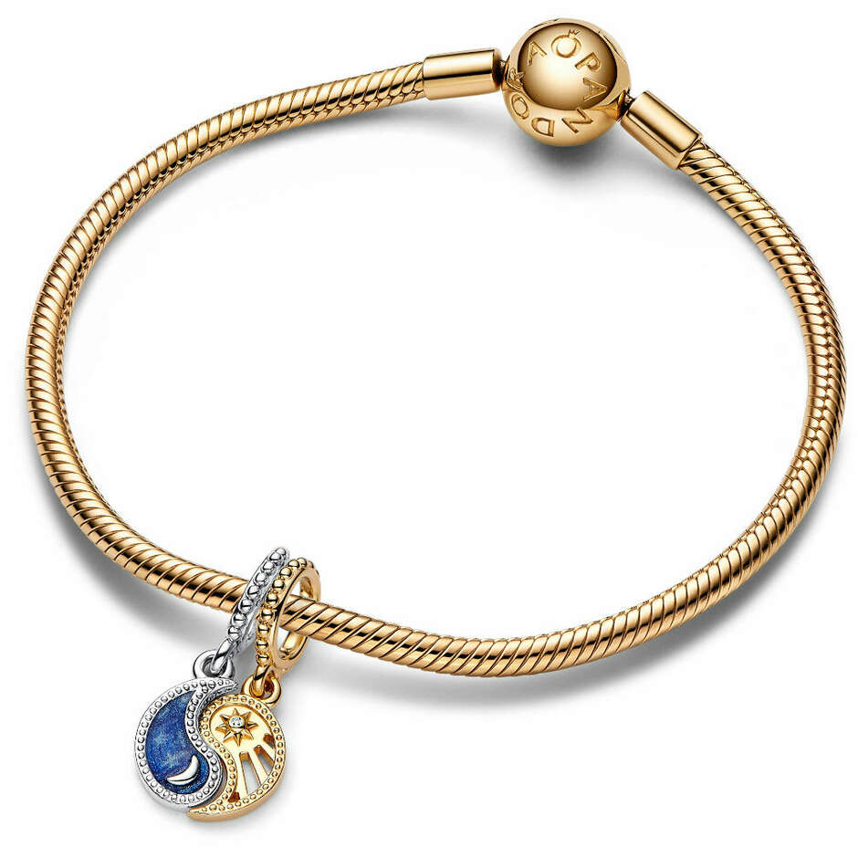 Charm Pandora Pendente Sole e Luna Divisibile
