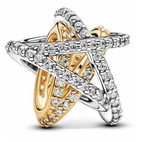 Charm Pandora Stella Intrecciata Luminosa