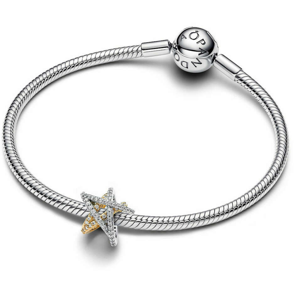 Charm Pandora Stella Intrecciata Luminosa