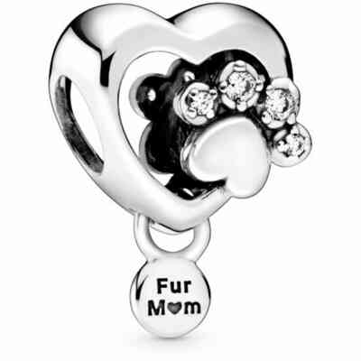 Charm Pandora Zampa e Cuore Charm Pandora Zampa e Cuore