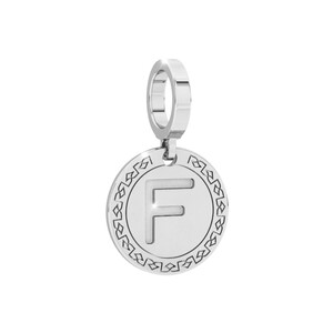 Charm Rebecca My World Lettera F Charm Rebecca My World Lettera F