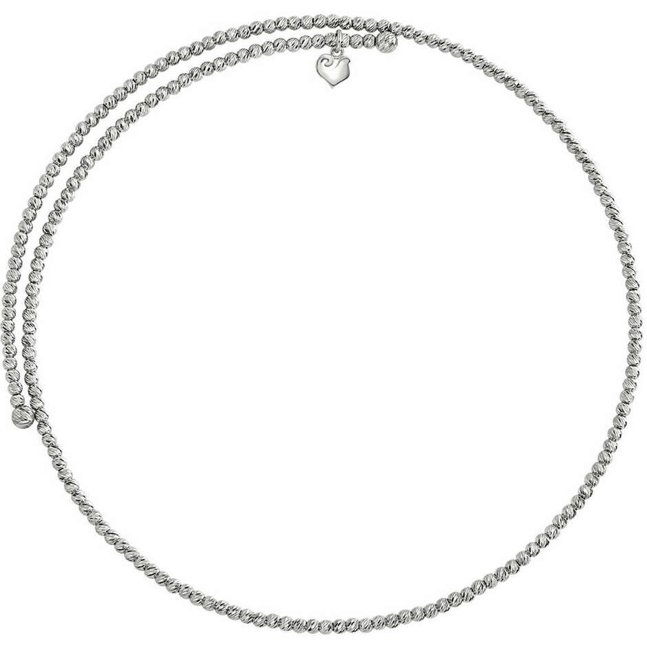 Choker Chantecler in argento diamantato