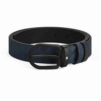 Cintura Montblanc Extreme reversibile blu nero Cintura Montblanc Extreme reversibile blu nero