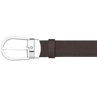 Cintura Montblanc in Pelle Reversibile nera marrone Cintura Montblanc in Pelle Reversibile nera marrone
