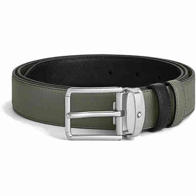 Cintura Montblanc reversibile Grigio Nero Cintura Montblanc reversibile Grigio Nero