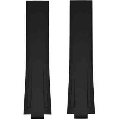 Cinturino Baume&Mercier in Caucciù nero per Riviera Cronografo Cinturino Baume&Mercier in Caucciù nero per Riviera Cronografo