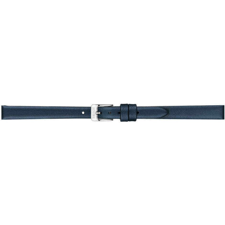 Cinturino Tissot in pelle blu 9mm