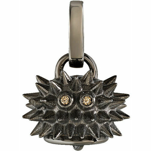 Ciondolo Chantecler Campanella Riccio in argento