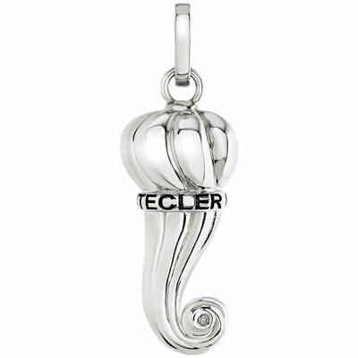 Ciondolo Chantecler Corno grande in argento Ciondolo Chantecler Corno grande in argento