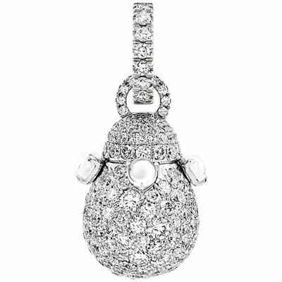 Ciondolo Chantecler Joyful in oro bianco e diamanti Ciondolo Chantecler Joyful in oro bianco e diamanti