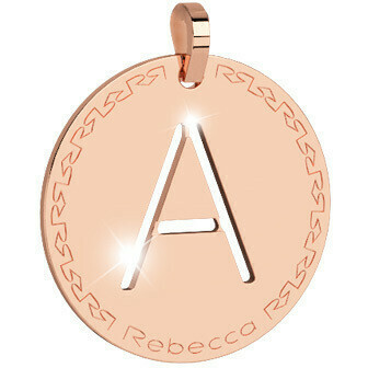 Ciondolo Rebecca Lettera A rosa Ciondolo Rebecca Lettera A rosa
