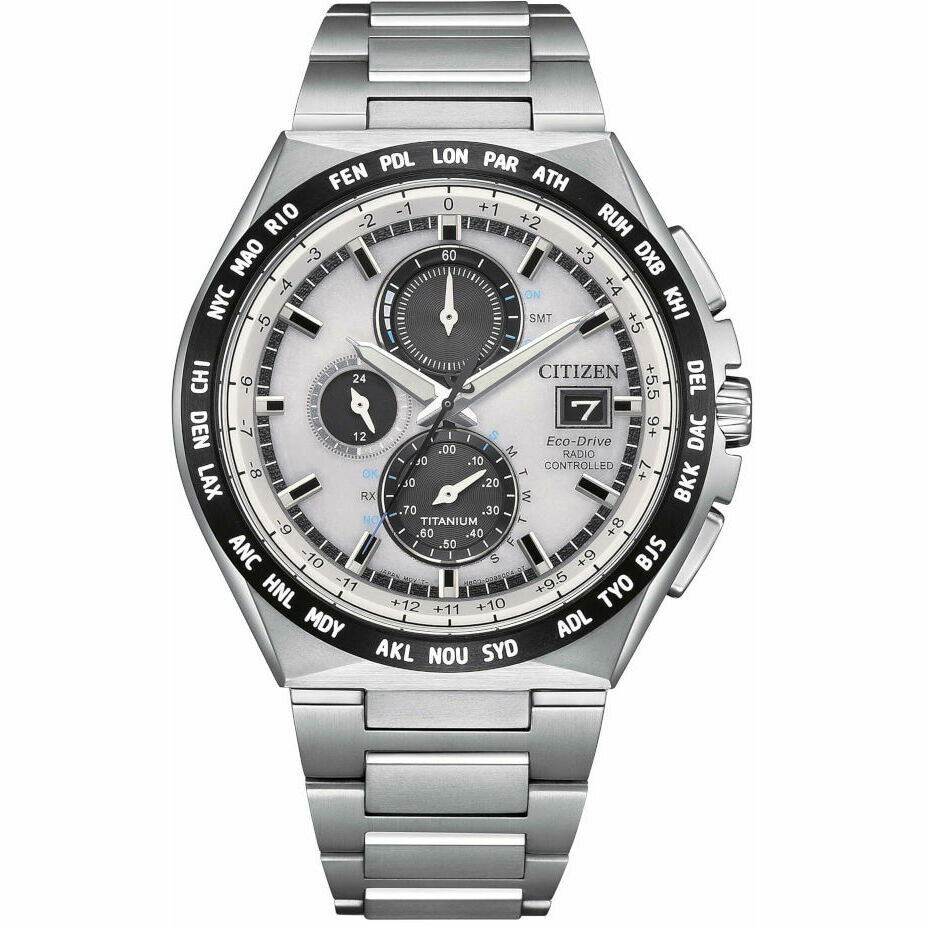 Citizen AT8 Radio Controlled Watch White