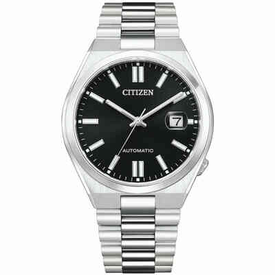Citizen Automatic Black watch with integrated bracelet Citizen Automatic Black watch with integrated bracelet