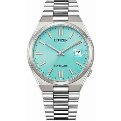 Citizen Automatic Men's Watch, Turquoise Dial