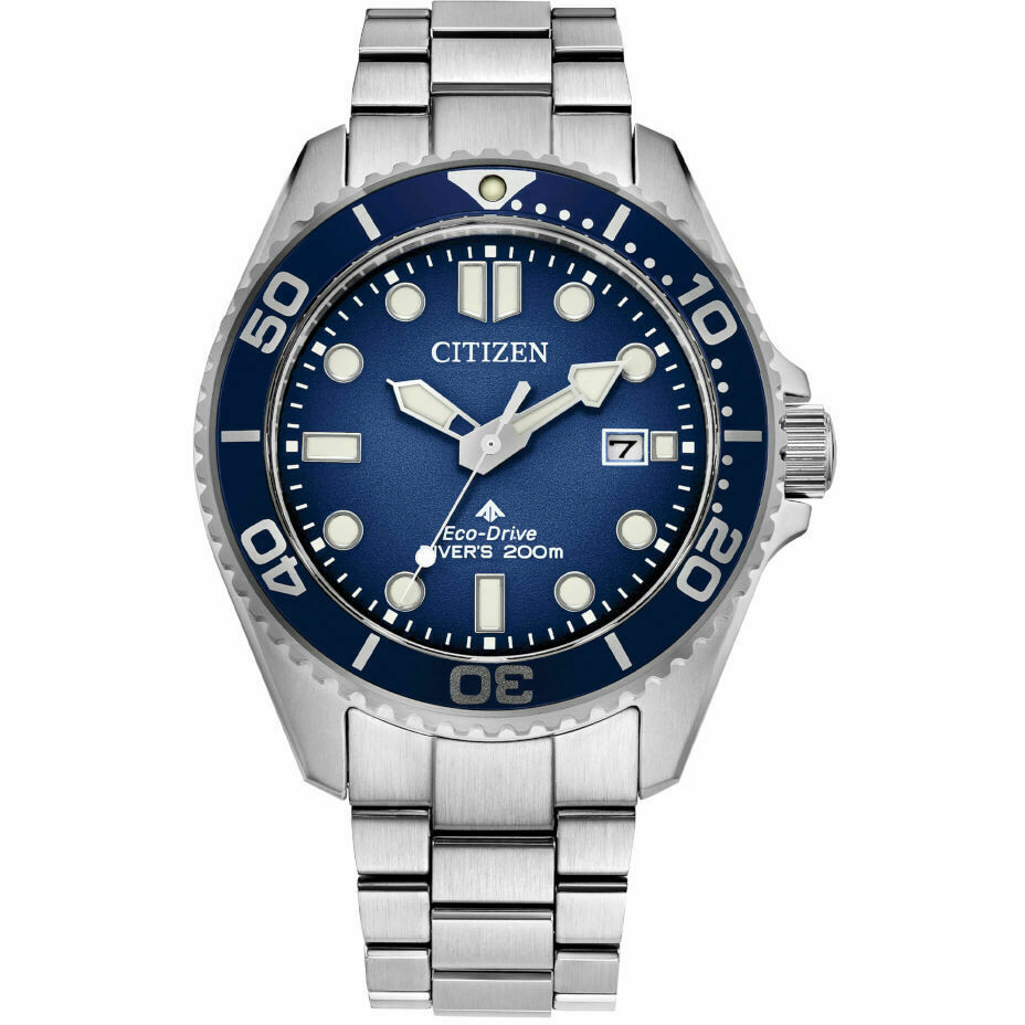 Citizen Diver 200 Blue Eco Drive Watch