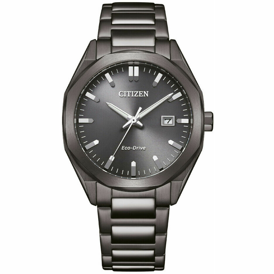 Citizen Eco Drive Men's Watch in Total Black
