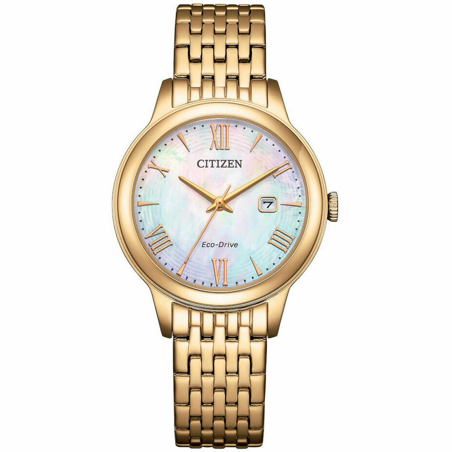 Citizen Lady Gold Plated Steel Watch