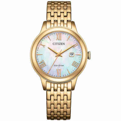 Citizen Lady Gold Plated Steel Watch Citizen Lady Gold Plated Steel Watch