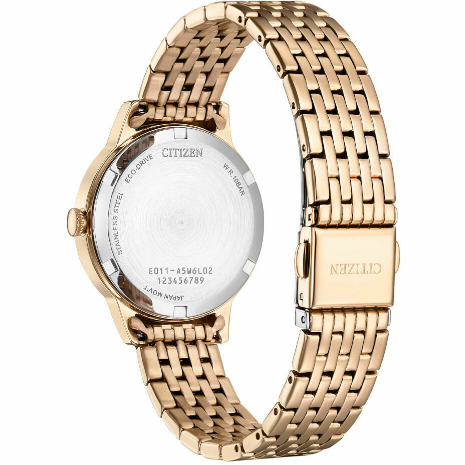 Citizen Lady Gold Plated Steel Watch