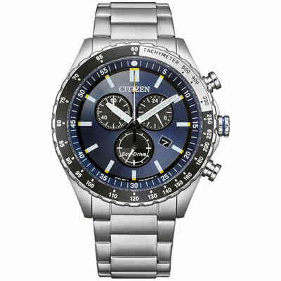Citizen Marine Blue Chronograph Watch