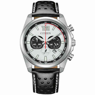 Citizen Racing Chronograph Watch White