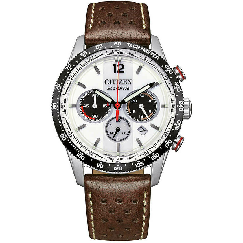 Citizen Racing Chronograph White Watch