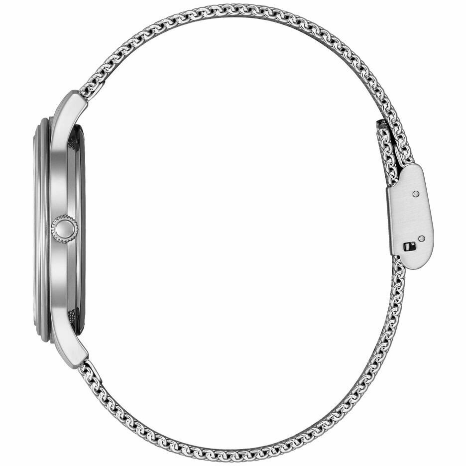 Citizen Women's Watch with White Milanese Mesh