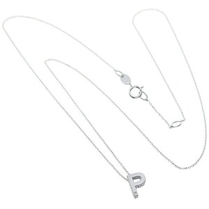Collana Bliss Lettera P in oro e diamante Collana Bliss Lettera P in oro e diamante