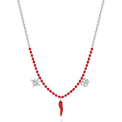 Collana Brosway Chant cornetto portafortuna