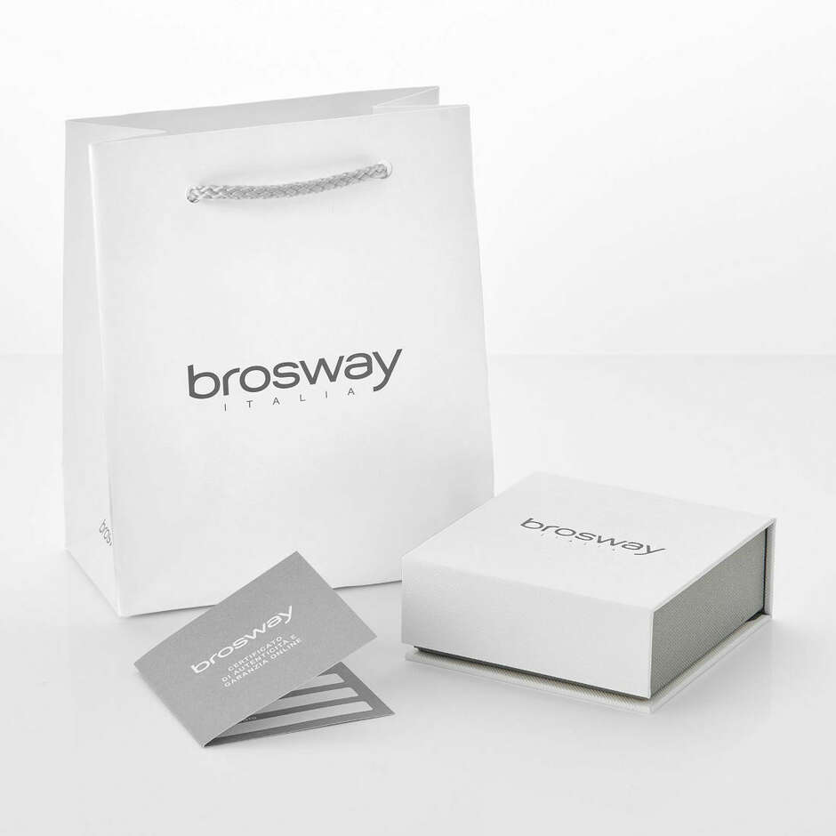 Collana Brosway Fancy in argento rodiato