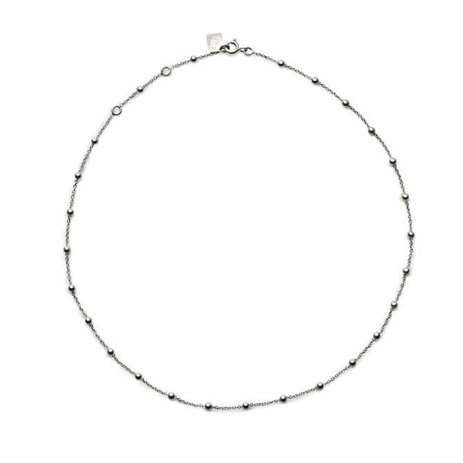 Collana Chantecler in argento con sfere