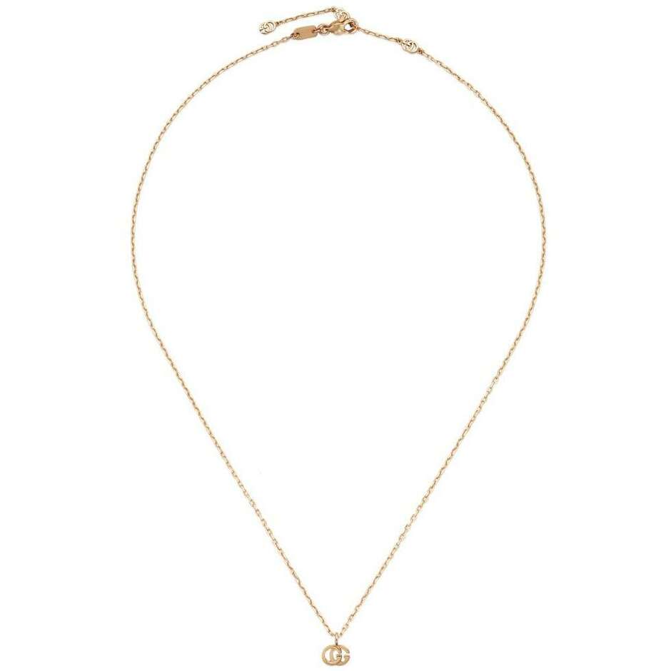 Collana Gucci GG Running da donna in oro rosa