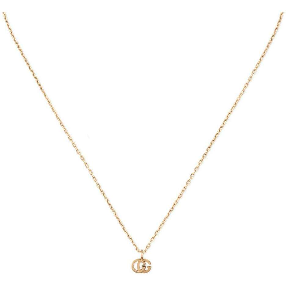 Collana Gucci GG Running da donna in oro rosa