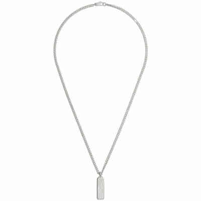 Collana Gucci Tag in argento 50 cm Collana Gucci Tag in argento 50 cm