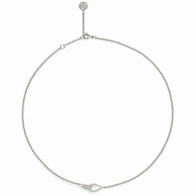 Collana In Oro Bianco e Diamanti Chantecler Collana In Oro Bianco e Diamanti Chantecler